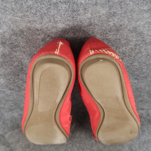 Alfani Shoes Womens 8 Ballet Dress Flats Bow Round Toe Slip On Skimmer Fashion - Picture 12 of 13